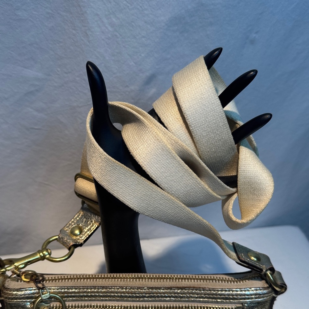 Coach Multicolor Crossbody Bag with Silver Details - Picture 4 of 14